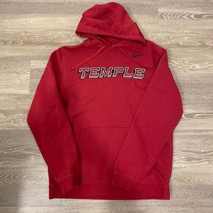 temple university hoodie size medium